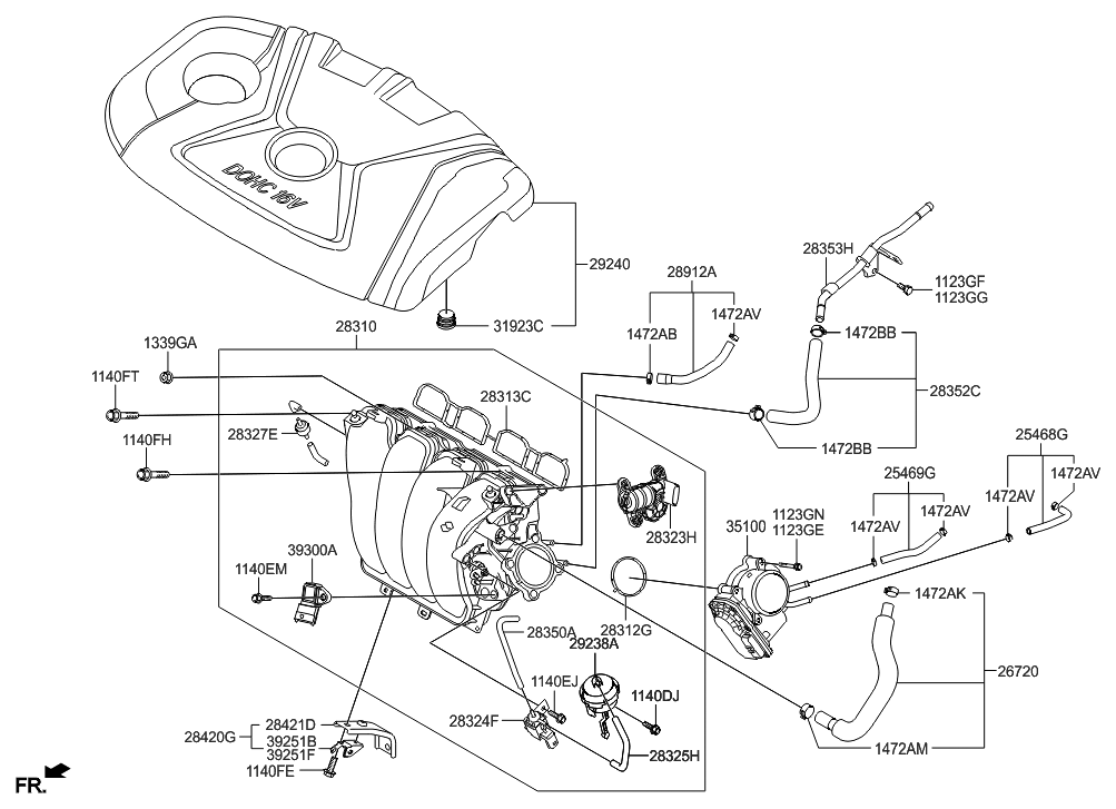 25 Hyundai Elantra Parts Diagram