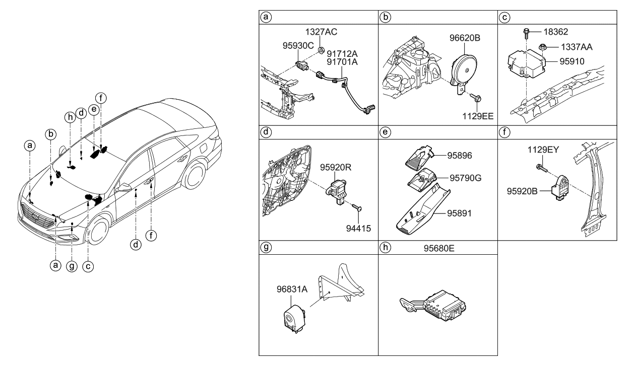 Fujitsu Halcyon Parts Diagram