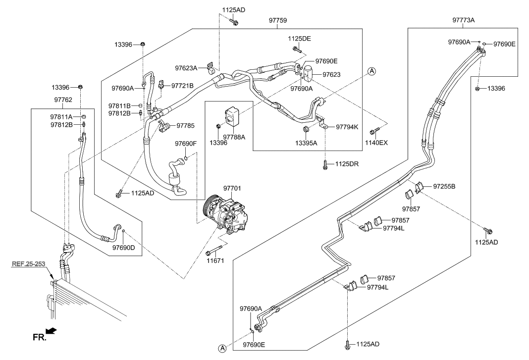 2003 Hyundai Santa Fe Air Conditioning Wiring Diagram