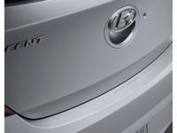 Hyundai Accent Rear Bumper Applique - 1R031-ADU00