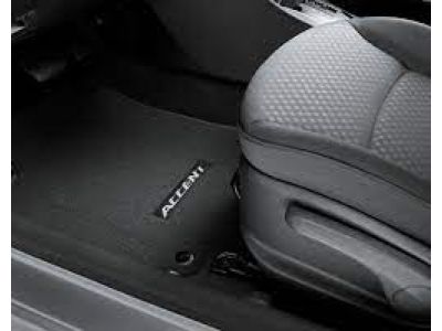 Hyundai Carpeted Floormats - Black J0F14-AC003