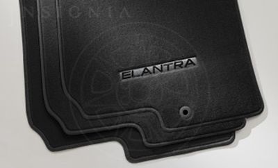 Hyundai Carpeted Floormats,Black 08140-2H311-9P