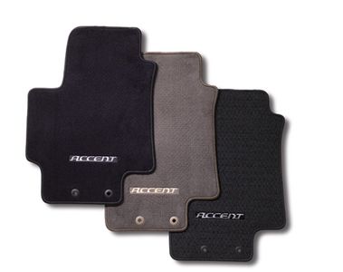 Hyundai Carpeted Floormats,4 Door,Black 1EH14-AC000-WK