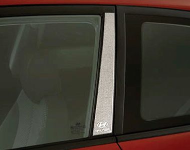 Hyundai B-Pillar Appliqué,Black U8350-1E300-BL