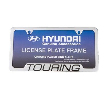 Hyundai License Plate Frame,Chrome 00402-31925