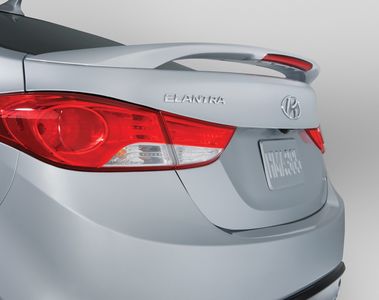 Hyundai Trunk Wing Spoiler,Monaco White (YAC) 3XF34-AB200-YAC