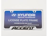 Hyundai Accent License Plate Frame - 00402-31912