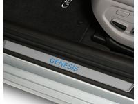 Hyundai Genesis Illuminated Door Scuff Plates - B1045-ADU00-RNB