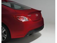 Hyundai Genesis Coupe Trunk Lip Spoiler - U8340-2M000-U6G