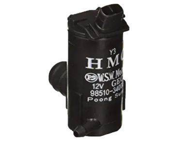 Hyundai 98510-34000 Windshield Washer Motor & Pump Assembly