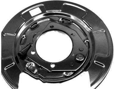 Genuine Hyundai/Kia Rear Parking Brake Plate Set (LH & RH) – OEM 582512E500 582522E500