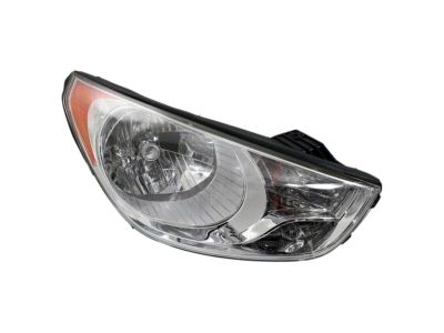 Hyundai 92102-2S050 Passenger Side Headlight Assembly Composite