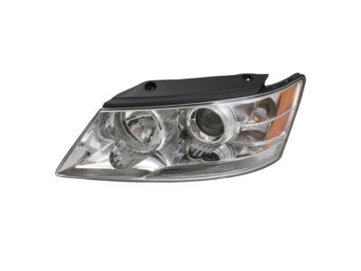 Hyundai 92101-0A500 Driver Side Headlight Assembly Composite