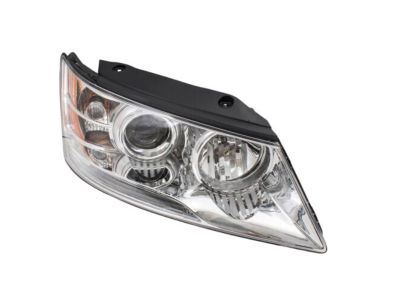 Hyundai 92102-0A500 Passenger Side Headlight Assembly Composite