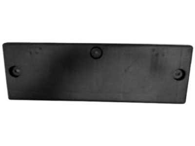 Hyundai 86519-J0000 Front Bumper Grille License Plate Moulding