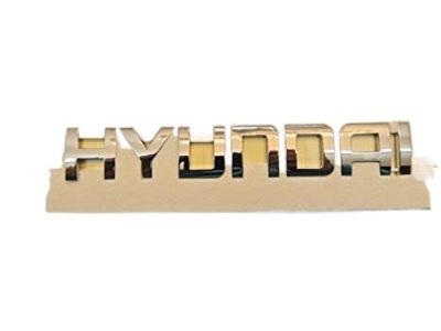 Hyundai 86310-2S020 Emblem