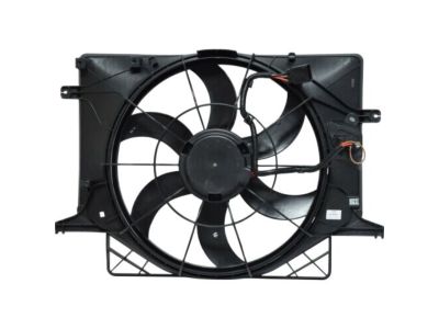 2010 Hyundai Genesis Coupe Cooling Fan Assembly - 25231-2M000