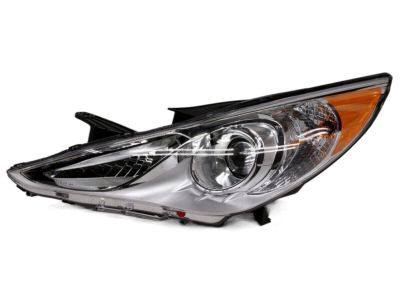 Hyundai 92101-3Q000 Driver Side Headlight Assembly Composite