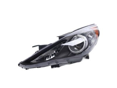 Hyundai 92101-3Q000 Driver Side Headlight Assembly Composite