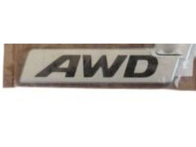 Hyundai 86340-D3100 Awd Emblem