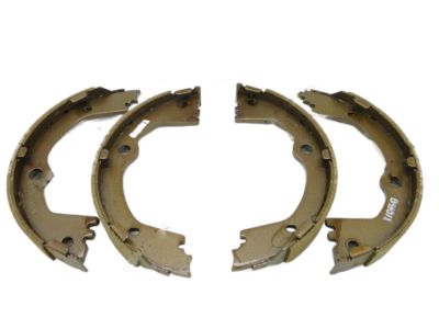 thumbnail image 2 of NewTek Automotive Bonded Parking Brake Shoe Set (SNB773) – Fits 01-06 Hyundai Santa Fe 2 of 6