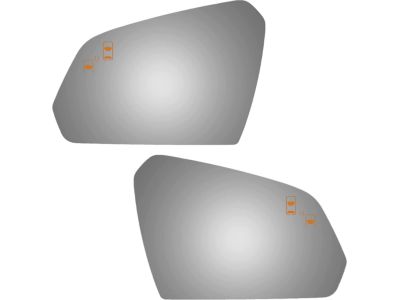 Hyundai 87611-C2010 Glass Holder Assembly-Outside Rear View,LH