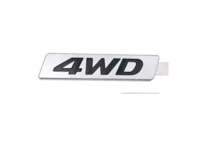 Hyundai 86346-D3100 4Wd Emblem