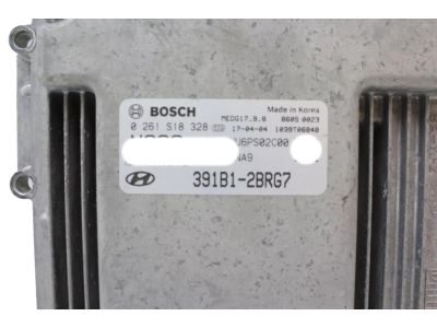 2017 Hyundai Accent Engine Control Module - 391B1-2BRG7