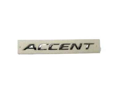 Hyundai Accent Emblem - 86311-1R000