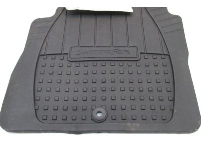 Hyundai 00281-77001 All Weather Mats 2ND Row-Santa