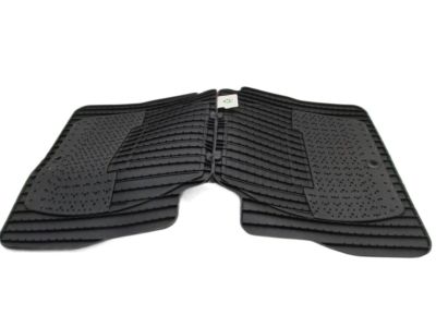 Hyundai 00281-77001 All Weather Mats 2ND Row-Santa