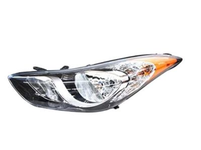 Hyundai 92101-3Y000 Driver Side Headlight Assembly Composite