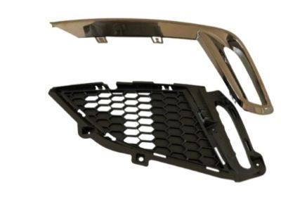 Hyundai 86563-B1800-TRI Cr Piece Assembly-Bumper Grille,LH