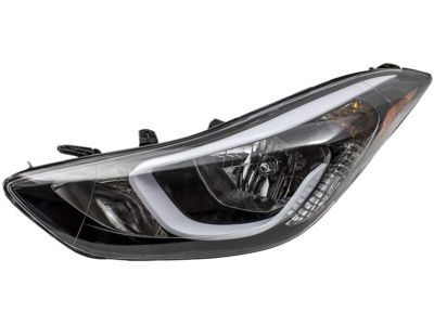 Hyundai 92101-3Y500 Headlamp Assembly, Left