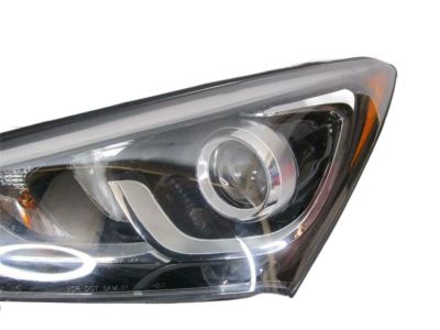 Hyundai 92101-4Z500 Sport Driver Side Halogen Headlight