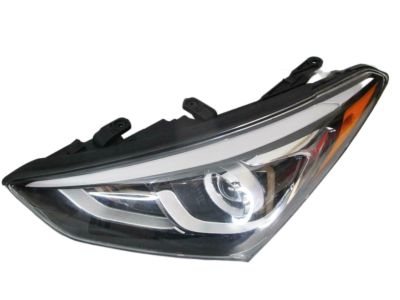 Hyundai 92101-4Z500 Sport Driver Side Halogen Headlight
