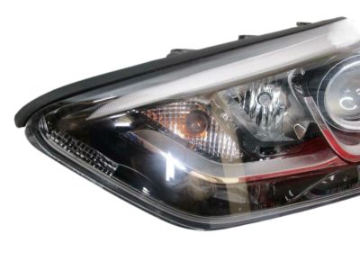 Hyundai 92101-4Z500 Sport Driver Side Halogen Headlight