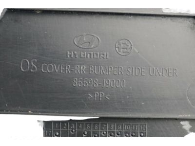 Hyundai 86652-J9000 Bracket-Assembly Rear Bumper Side Upper,R