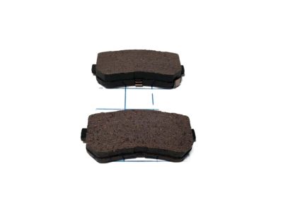 Hyundai 58302-4DU02 Rear Disc Brake Pad Kit