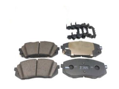 2017 Hyundai Elantra Brake Pad Set - 58101-F2A50