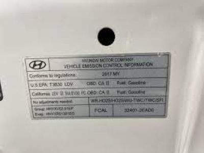 Hyundai 32401-2EAD1 Label-Emission