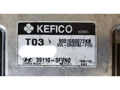 Hyundai Engine Control Module - 39110-3FVN0