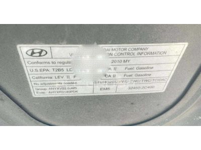 Hyundai 32450-2C400 Label-Emission Control