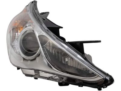 Hyundai 92102-3Q000 Passenger Side Headlight Assembly Composite