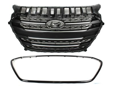 Hyundai 86352-A5600 Piece-Radiator Grille,Upper