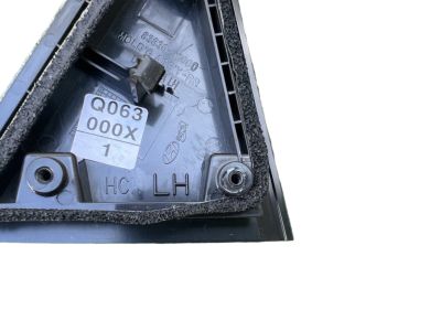 83830-J0000-4X Hyundai Moulding Assembly-Rear Door Delta,LH Product Photo 1 of 2