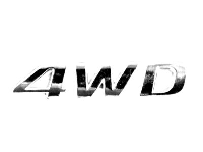 Hyundai 86340-2S010 Awd Emblem