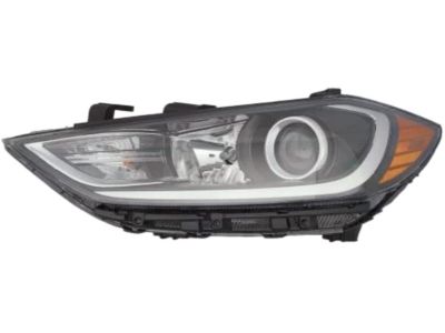 Hyundai 92101-F2040 Headlamp Assembly, Left