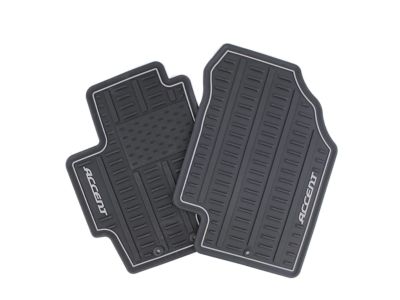 Hyundai U8130-1E101 All Weather Mats-Mc Accent 2 P