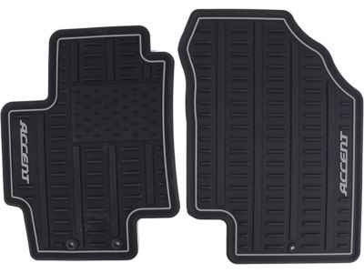 Hyundai U8130-1E101 All Weather Mats-Mc Accent 2 P